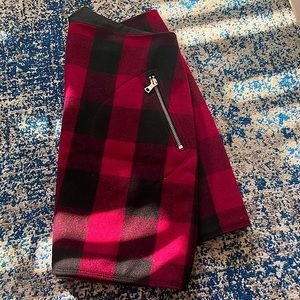 Gap Plaid Wool Skirt - 4